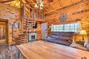 Authentic Log Cabin with Fire Pit, Pond, and More!